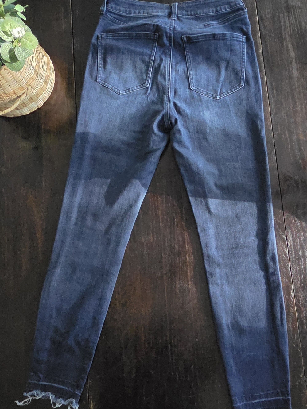 Refuge Women’s Dark Blue Jeans - Classic Slim Fit Size 2